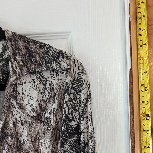 Animal print wrap dress M/L - Picture 6 of 7